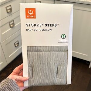 Steps Baby Set Cushion - Gray